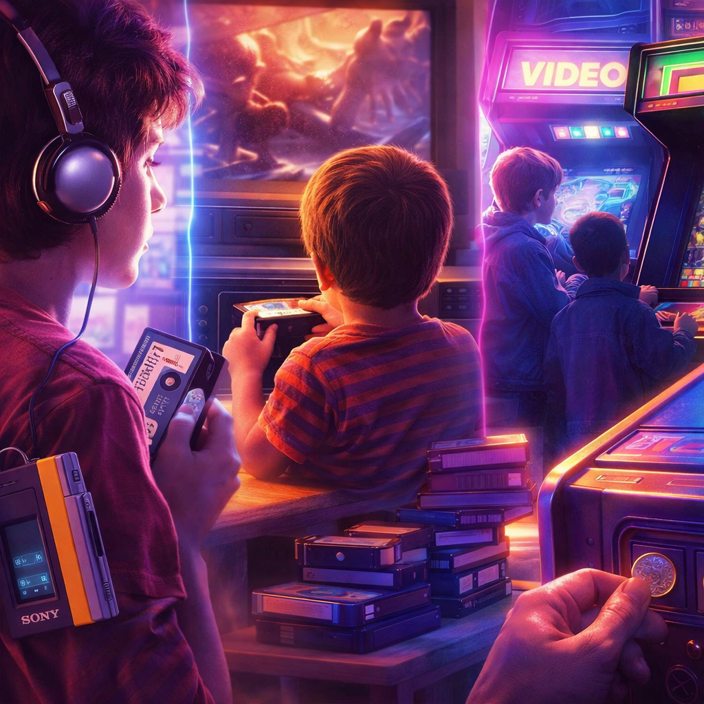 cultura retro años 80