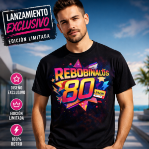 camiseta años 80