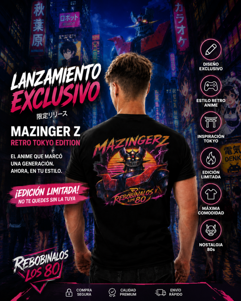 camiseta mazinger