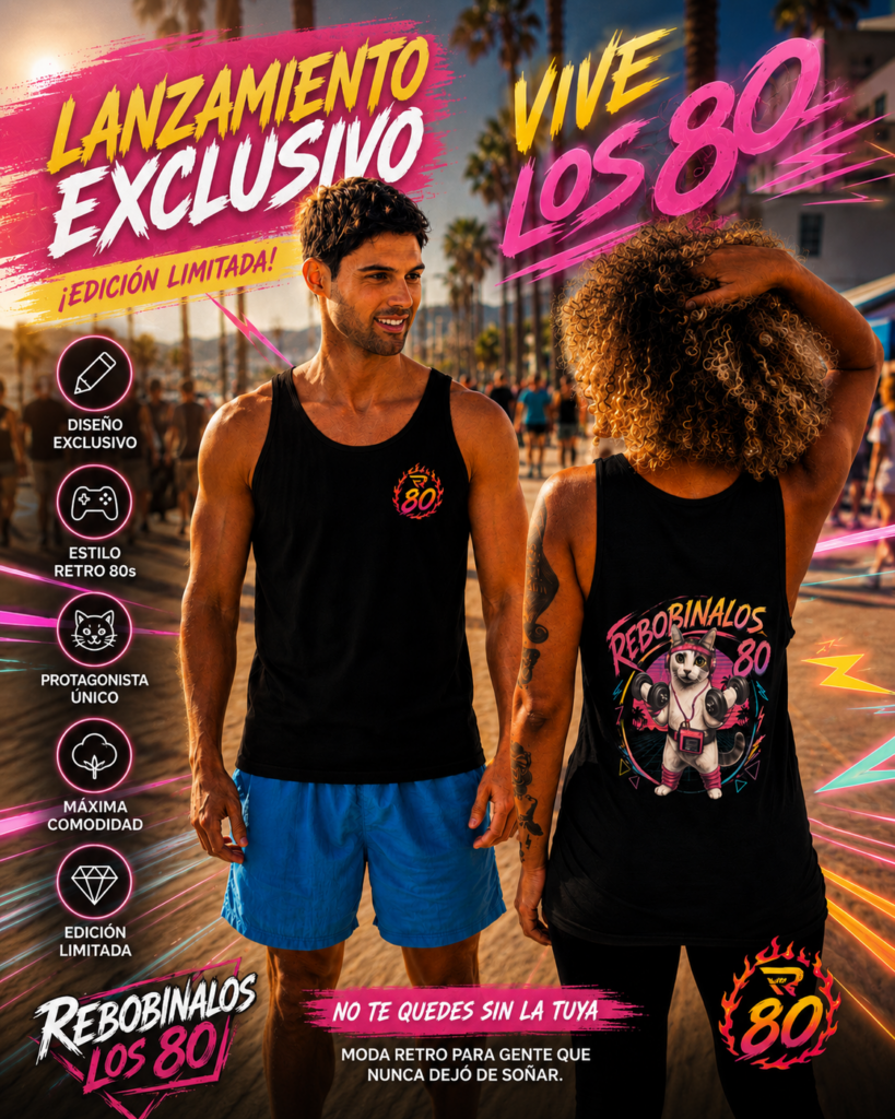 camiseta retro gimnasio
