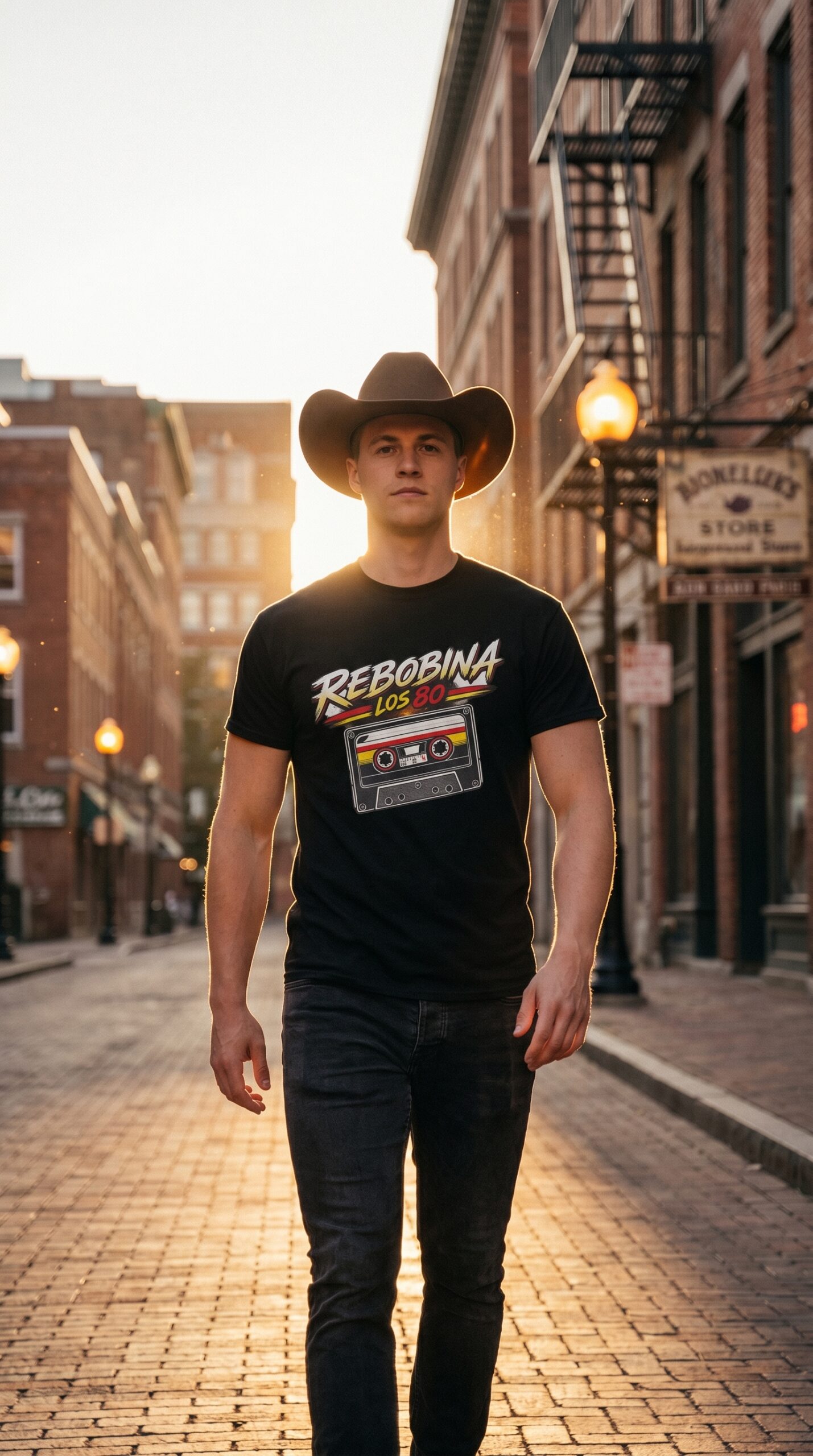 Rebobina los 80 – Camiseta Retro con Actitud | Donde los Sueños se Hacen Realidad - Imagen 4