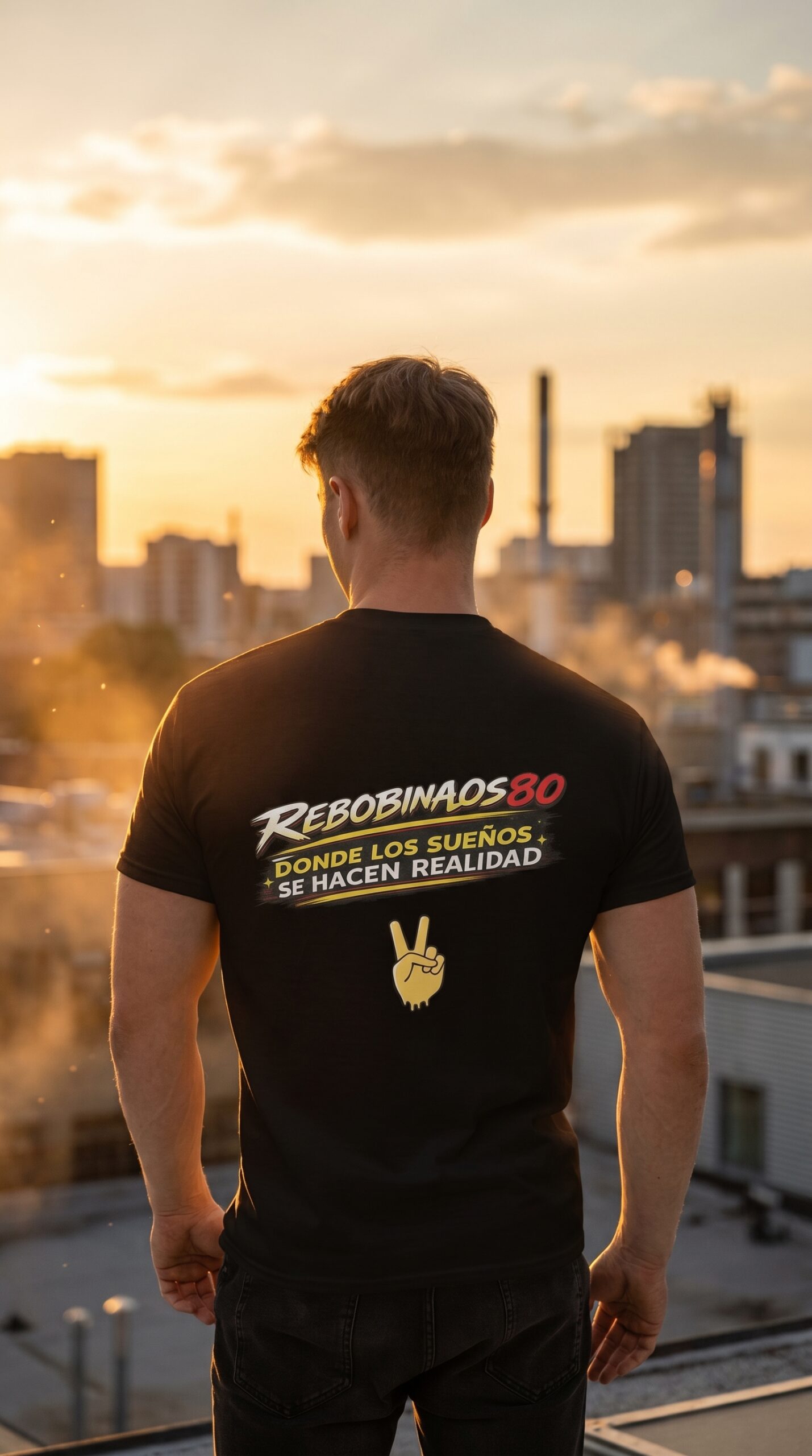 Rebobina los 80 – Camiseta Retro con Actitud | Donde los Sueños se Hacen Realidad - Imagen 5