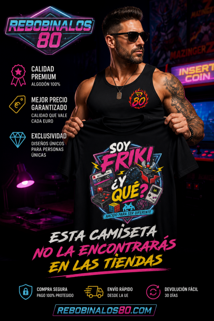 camiseta soy friki