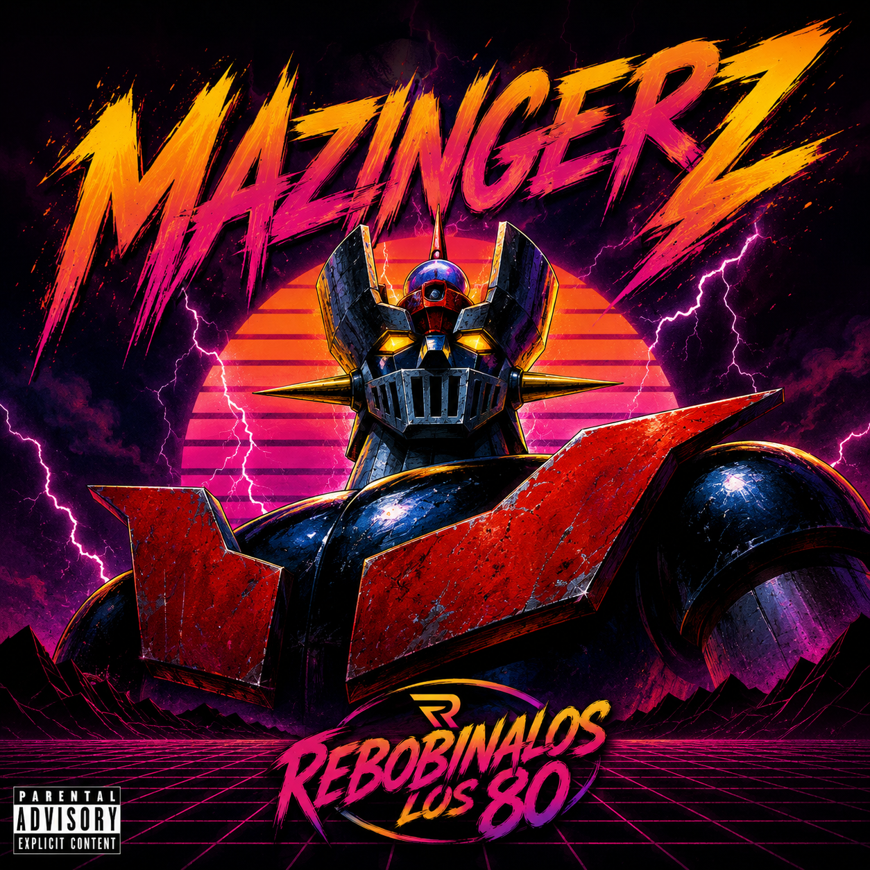 Portada musical Rebobina los 80